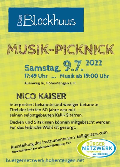 Musik-Picknick-Hohentengen
